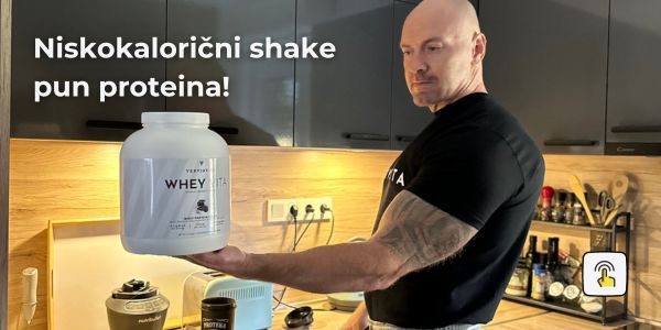 niskokalorični shake pun proteina